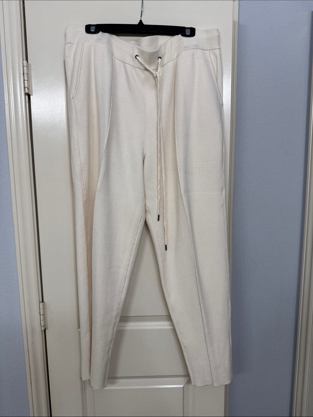 Belldini Cream Drawstring Joggers